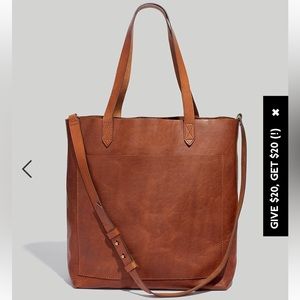 Madewell Medium Transport totes.